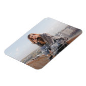 Abschluss 2025 Grad Foto Save the Date Magnet (Linke Seite)