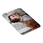 Abschluss 2025 Grad Foto Save the Date Magnet (Rechte Seite)