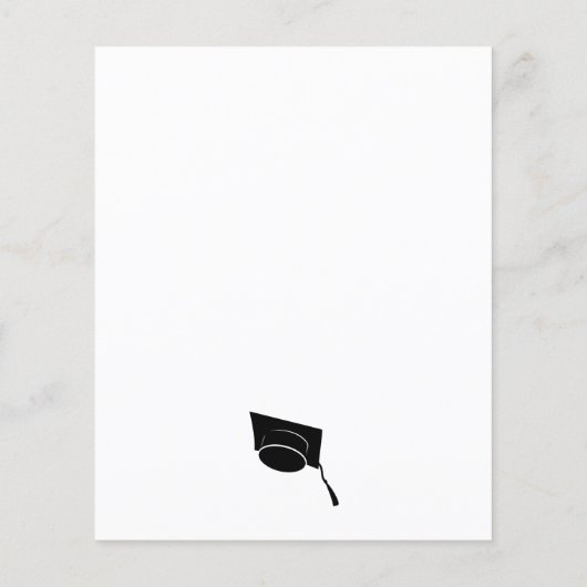 Abschluss 2025 Grad Party Einladung (Rückseite)