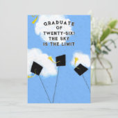 Abschluss 2025-Karte (Stehend Vorderseite)