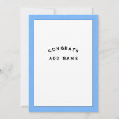 Abschluss 2025-Karte (Rückseite)