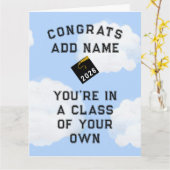 Abschluss 2025 karte (Gelbe Blume)