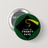 Abschluss 2025 Keepake-Geschenk Button (Vorne & Hinten)