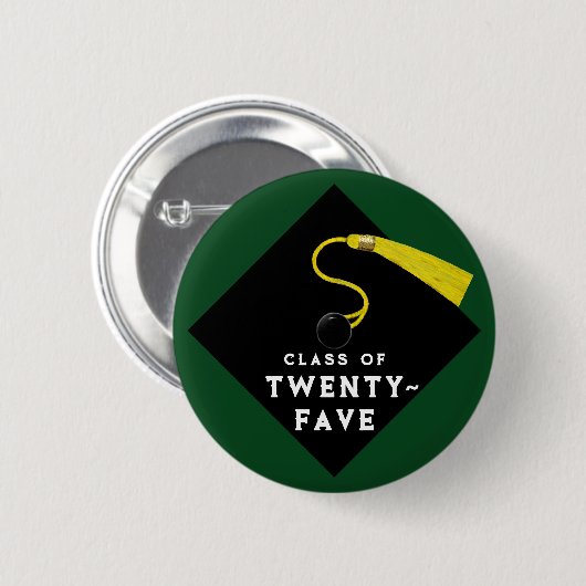 Abschluss 2025 Keepake-Geschenk Button (Vorne & Hinten)