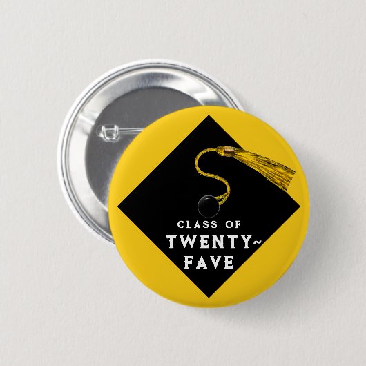 Abschluss 2025 Keepake-Geschenk Button (Vorne & Hinten)