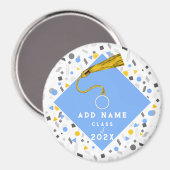 Abschluss 2025 Keepake-Geschenk Magnet (Vorderseite/Rückseite)