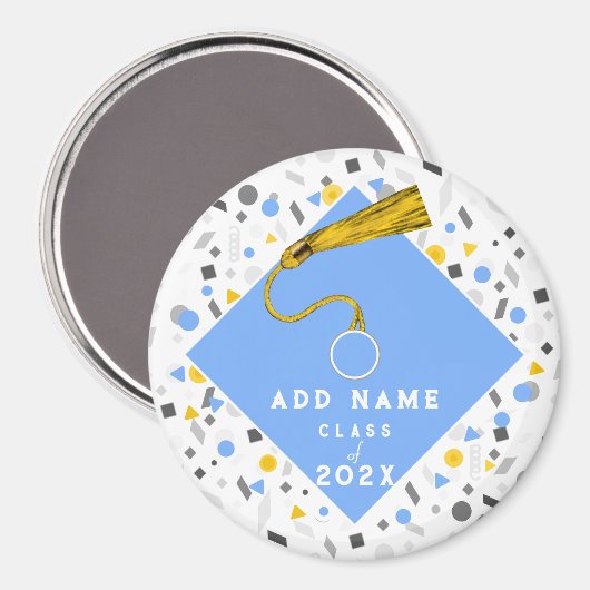 Abschluss 2025 Keepake-Geschenk Magnet (Vorderseite/Rückseite)