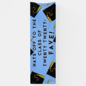 Abschluss 2025 Light Blue Banner (Vertikal)