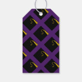 Abschluss 2025 Lila Geschenkanhänger (Rückseite)