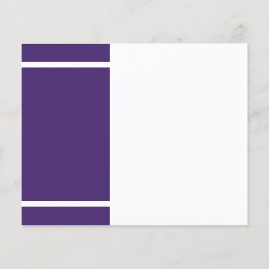 Abschluss 2025 Lila Grad Party Einladung (Rückseite)