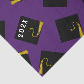 Abschluss 2025 Lila Seidenpapier (Ausschnitt)