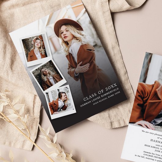 Abschluss 2025 Multi Foto Grad Bekanntgabe