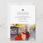 Abschluss 2025 Multi-Foto-Skript Ankündigung (Rückseite)