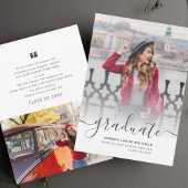 Abschluss 2025 Multi-Foto-Skript Ankündigung