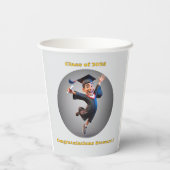 " ABSCHLUSS 2025 " PAPPBECHER (Rückseite)