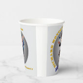 " ABSCHLUSS 2025 " PAPPBECHER (Rechts)