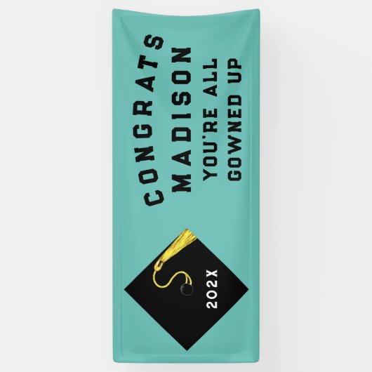 Abschluss 2025 Party Banner (Vertikal)