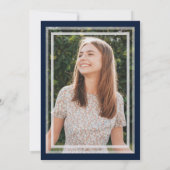 Abschluss 2025 Party der Krankenpflegerschule Einladung (Rückseite)