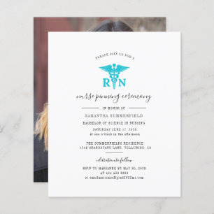 Abschluss 2025 Party Einladung für Krankenpflege