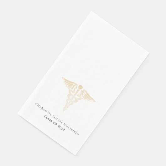 Abschluss 2025 Party für Krankenpflege Serviette (Ecke)