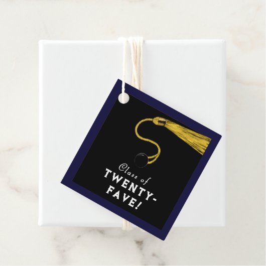 Abschluss 2025 Party Geschenkanhänger (Beispiel)