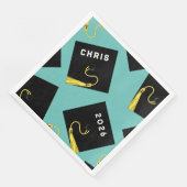 Abschluss 2025 Party Napkins Serviette (Ecke)