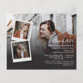 Abschluss 2025 Party Open House Foto Einladung (Vorderseite)