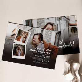 Abschluss 2025 Party Open House Foto Einladung