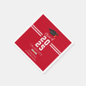 Abschluss 2025 Party Paper Serviette (Ecke)