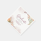 Abschluss 2025 Party-Papier Serviette (Ecke)