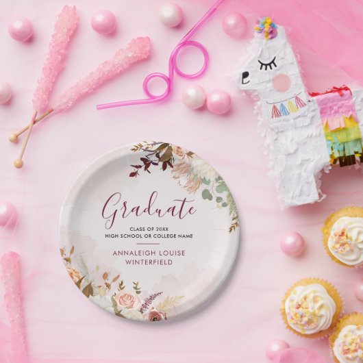 Abschluss 2025 Party Pappteller (Party)