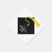 Abschluss 2025 Party Serviette (Ecke)