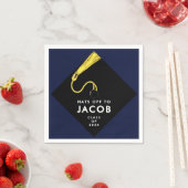 Abschluss 2025 Party Serviette (Beispiel)