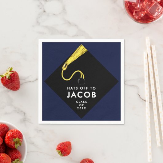 Abschluss 2025 Party Serviette (Beispiel)