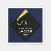 Abschluss 2025 Party Serviette (Vorderseite)