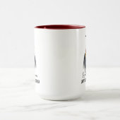 Abschluss 2025 Personalisiert Tasse (Zentrum)