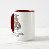 Abschluss 2025 Personalisiert Tasse (Vorderseite Links)