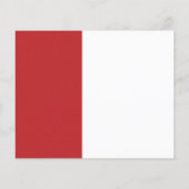 Abschluss 2025 Red White Grad Party Einladung (Rückseite)