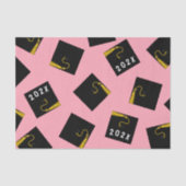 Abschluss 2025 rosafarbenes Papiertuchpapier Seidenpapier (Vorderseite)