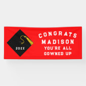 Abschluss 2025 Rot Banner (Horizontal)