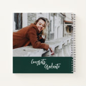 Abschluss 2025 Script Foto Party Gästebuch Notizblock (Rückseite)