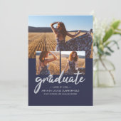 Abschluss 2025 Script-FotoCollage Ankündigung (Stehend Vorderseite)