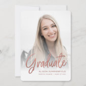 Abschluss 2025 Script Grad 2 Fotos Ankündigung (Vorderseite)