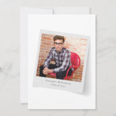 Abschluss 2025 Script Grad Foto Einladung (Rückseite)