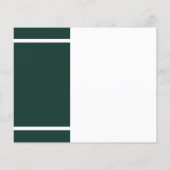 Abschluss 2025 Script Green Grad Party Einladung (Rückseite)