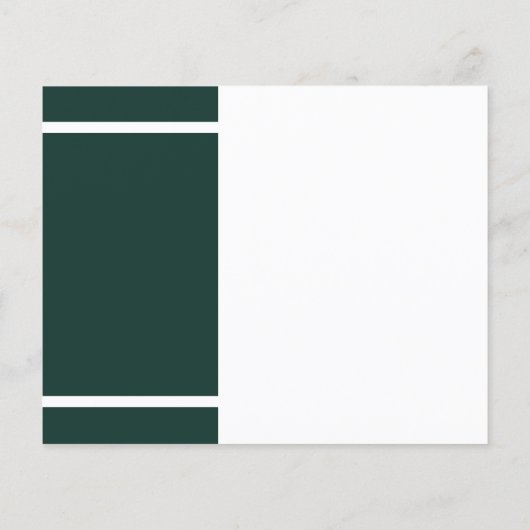 Abschluss 2025 Script Green Grad Party Einladung (Rückseite)