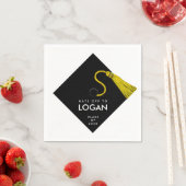 Abschluss 2025 serviette (Beispiel)