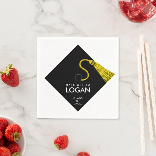 Abschluss 2025 serviette (Beispiel)