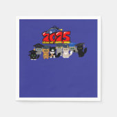 Abschluss 2025 serviette (Vorderseite)