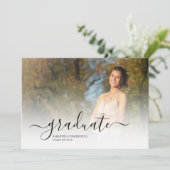 Abschluss 2025 Skript 2 Fotos Grad Ankündigung (Stehend Vorderseite)